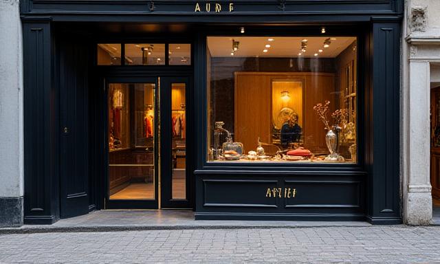 Aura Stitch London Workshop Frontage